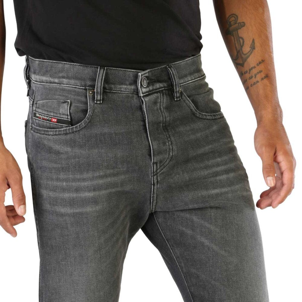 Diesel -Straight Leg Denim - Dark Grey